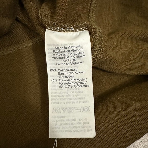 MADEWELL Banded Sweatshirt in Multicolor Jungle Cat Print Leopard - Picture 8 of 12